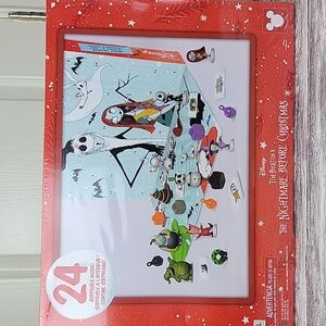 Disney  Nightmare Before Christmas ADVENT Calender 9 Figurines Of 24 Pc